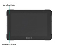 Tablette industrielle Android robuste AT-10A 10,1 pouces IP67, étanche, montable sur véhicule, pour la logistique, l'exploitation minière, l'usine, 4G LTE GPS Stock