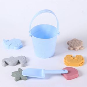 Sac de plage multifonctionnel en silicone pour enfants, pliable, pour jeux de plein air, baignade et creusement de sable - Product Image 3