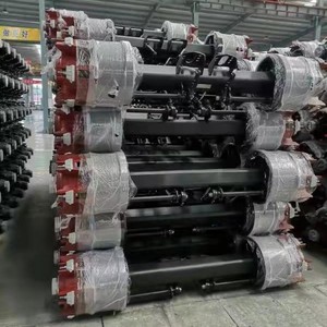 Nhiệm Vụ Nặng Nề Xe Tải Phía Sau Trục Mùa Xuân Hệ Thống Treo Bộ Phận <span class=keywords><strong>Trailer</strong></span> 5 Nói Bánh Xe Spider Bánh Xe Trung Tâm Trục Ejes De Remolque - Product Image 4