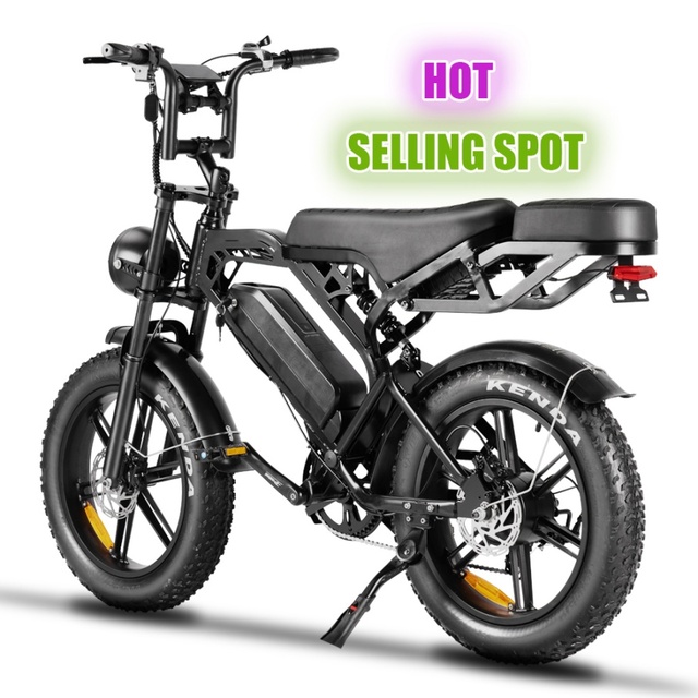 20 Inches Electric Fat Bike in EU USA Warehouse V20 Pro Electric Bicycles V20 Pro Electric Fatbike Double Battery