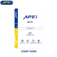 Film de protection d'écran en hydrogel mat EPU HD souple à coupe personnalisée et à réparation automatique pour la machine de découpe de protection d'écran pour iPhone