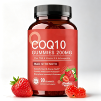 Ubiquinol Ubiquinone 100mg Gummies CoQ10 à absorption élevée