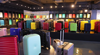 Valise à roulettes 20 pouces à ouverture frontale avec fermeture éclair YKK 360 °   Valise de voyage légère à roulettes doubles silencieuses avec serrure TSA – Vente en gros