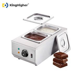 Machine à <span class=keywords><strong>chocolat</strong></span> électrique professionnelle à 2 bacs, chauffe-<span class=keywords><strong>chocolat</strong></span> en acier inoxydable, machine à tempérer le <span class=keywords><strong>chocolat</strong></span> à <span class=keywords><strong>bain</strong></span>-<span class=keywords><strong>marie</strong></span> - Product Image 2