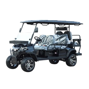 Carrito de Golf de 4+2 Plazas en Oferta, Funciona con Batería de 48V, Estructura de Acero de Alta Resistencia, Alcance de 70-90 km, Nuevo Diseño, Vehículo Eléctrico - Product Image 6