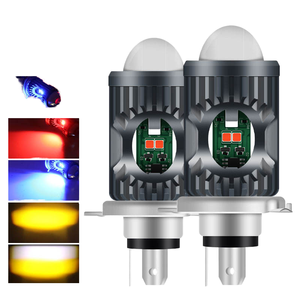 Ampoule de phare LED H4/BA20D/P15D pour <span class=keywords><strong>moto</strong></span>, 3030+5730 puces, 12V-80V, sans erreur Canbus, pour scooter, VTT, ajustement universel, haute performance - Product Image 1