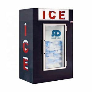 Soardragon 42Cuft Duy Nhất Nhiệt Độ Fan Buộc Điều Khiển Kỹ Thuật Số Cửa Kính Hiển Thị Ice Merchandiser Tủ Đông Trong Nhà Băng Băng - Product Image 1