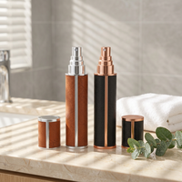 Mini-parfums de luxe en gros, atomiseur de parfum rechargeable, flacon de voyage en cuir, emballage cosmétique pour parfum