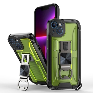 Accesorios de teléfono móvil anticaída <span class=keywords><strong>PC</strong></span> + TPU, abridor de botellas, funda de teléfono magnética de vehículo <span class=keywords><strong>para</strong></span> Iphone, superventas - Product Image 2