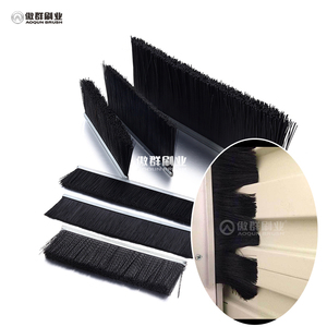 Nền tảng màn hình Cửa màn trập cửa niêm phong bàn chải UL94 V2 V1 v0 Thẻ vàng Nylon Dải bàn chải sản xuất - Product Image 1