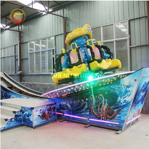 Attractions <span class=keywords><strong>de</strong></span> fête foraine montées sur remorque, parc d'attractions, mini-poulpe <span class=keywords><strong>volant</strong></span>, <span class=keywords><strong>jeux</strong></span> pour enfants - Product Image 5