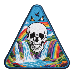 Tùy Chỉnh Mát Tinh Hoa Thiết Kế Mũ Vải Dệt Đầy Đủ Thêu Logo Sắt Trên Thêu Phù Hiệu Các Bản Vá Lỗi Cho Áo Khoác Mũ Quần Áo - Product Image 3