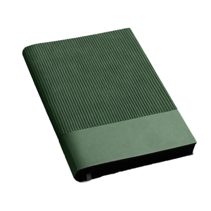 Custom A5 Dual-Material Soft-Shell <strong>Notebook</strong> 100 Sheets Business-Style Hardcover PU Leather Sewing for School and Office Use - Product Image 3