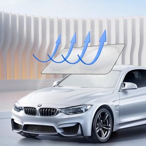 Parasol para Ventana de Coche, Protección UV, Parasol para Ventana Delantera de Coche, Parasol Impreso para Coche - Product Image 3