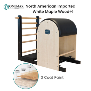 ONEMAX Barrel <span class=keywords><strong>per</strong></span> Pilates Stabile e Sicuro con Gradini Lisci <span class=keywords><strong>per</strong></span> <span class=keywords><strong>Esercizi</strong></span> di Stretching e Rafforzamento - Product Image 2