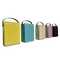 Seau à glace isotherme en fer de 10 L pour l'extérieur, refroidisseur portable pour boissons et vin, boîte moderne et simple de luxe léger