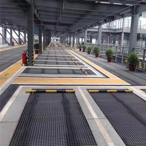 <span class=keywords><strong>Grille</strong></span> en acier galvanisé à chaud antidérapante, passerelle en acier dentelé, gouttière de drainage en acier inoxydable pour application au sol, prix - Product Image 3