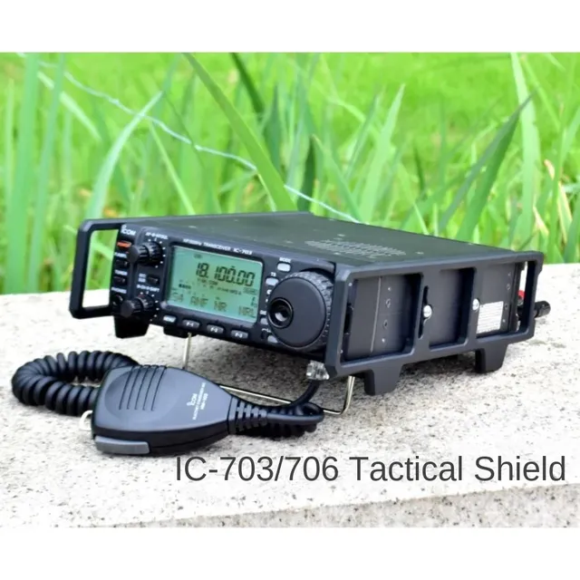 Custom IC-703/706 Series Shortwave Radio Tactical Shield Backpack Radio ICOM Accessories