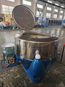 25kg-500kg industrial lã algodão tecido lavanderia centrífuga hidro extrator - Product Image 6