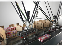 Emballageur de colis robotisé haute vitesse |   Plus de 120 choix/minute pour les biscuits, les chocolats et les petites pochettes