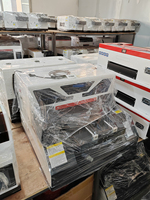Maxwave A3 ukuran A4 kepala R1390 kualitas tinggi casing ponsel kristal otomatis penuh Tempat kartu kaus Flatbed pencetak Inkjet UV