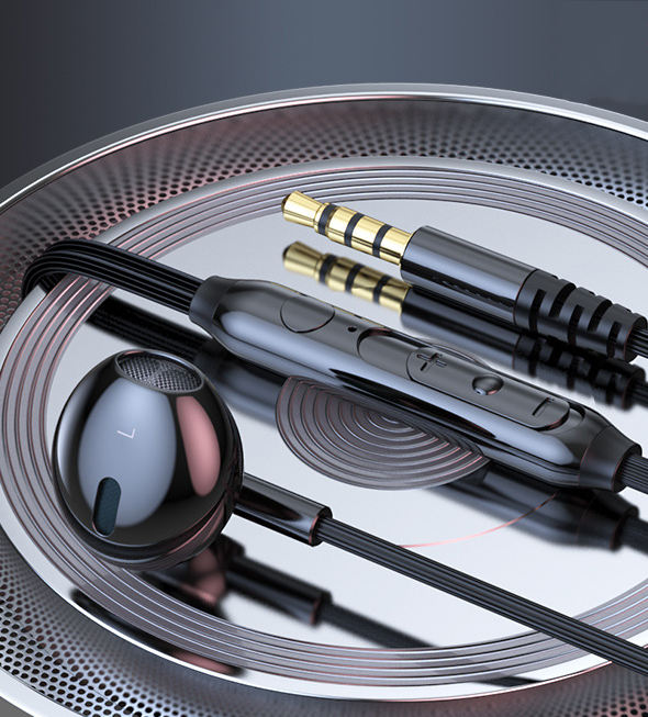 Negro - 1.5m Enchufe Doble (Caja de Papel Pequeña)