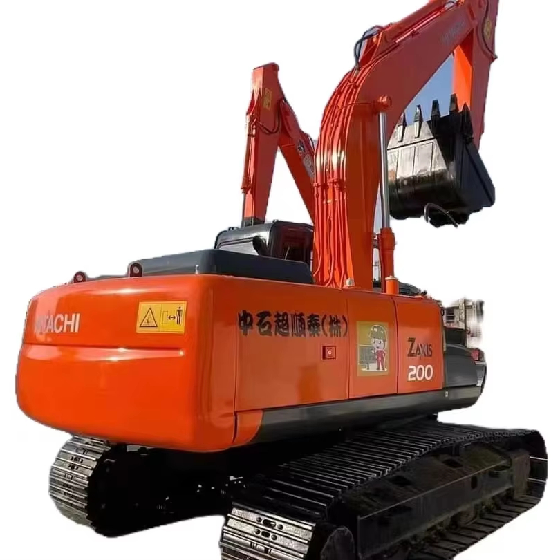 Hitachi Zaxis 200-6 Excavators Japan ISUZU Engine 6 Cylinders
