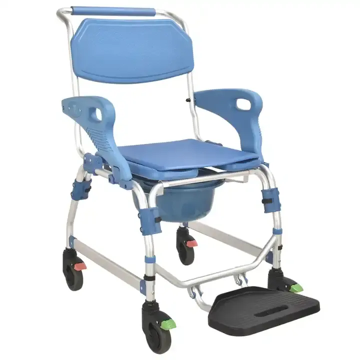 車椅子付き高齢者ホームモバイル折りたたみ式バストイレチェア障害者用バスチェア便座