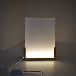 Best Selling Qualisub LED Light USB <strong>8x6</strong>" Acrylic <strong>Photo</strong> <strong>Frame</strong> with Wood Bottom Sublimation Acrylic <strong>Photo</strong> <strong>Frame</strong> Blanks - Product Image 3