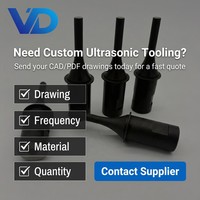 Sonde de soudage à ultrasons CNC en acier inoxydable pour scellage de sachets de café, 28 kHz, outillage de pointe