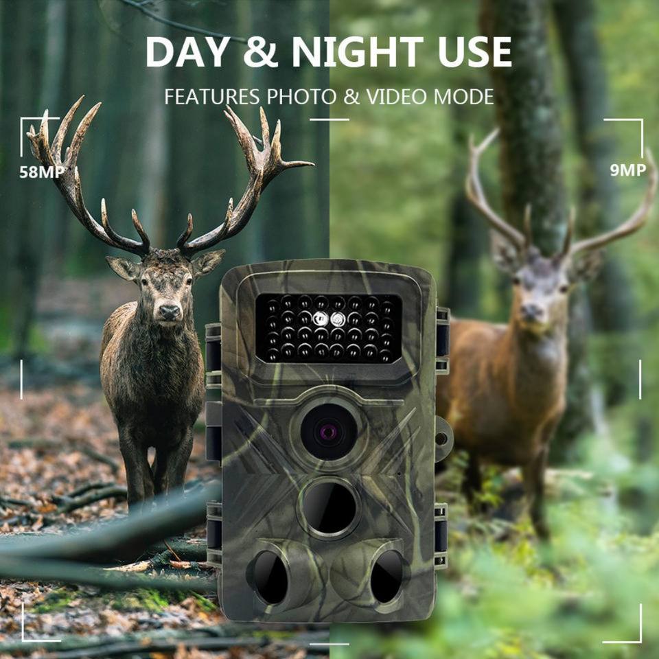 PR1000 36MP HD 1080P Infrared Wildlife Hunting Camera Trail Outdoor ...