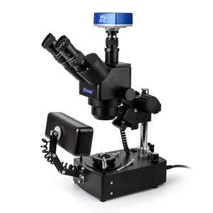 Mikroskop Perhiasan Digital Murzider MSD221-4K untuk Inspeksi Berlian dan Batu Permata, Zoom Stereo Berkelanjutan untuk Penilaian dan Pengapresiasi - Product Image 1