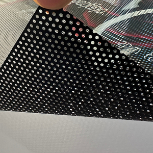 <strong>Custom</strong> One-Way Vision PVC Vinyl <strong>Window</strong> <strong>Sticker</strong> Self-Adhesive <strong>Window</strong> Decals Decorative Posters and Perforated Film - Product Image 2