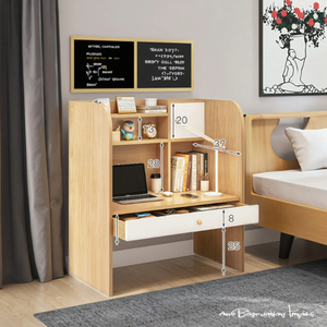 Bàn máy tính xách tay nhỏ cho sinh viên ký túc xá phòng ngủ trên giường tầng với tính năng lười biếng Bàn máy tính - Product Image 6