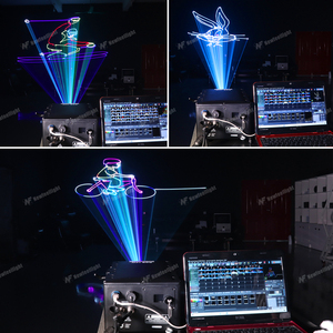 โปรเจคเตอร์เลเซอร์แอนิเมชั่น RGB ระดับมืออาชีพ กันน้ำ IP65 20w Fb4 สำหรับคอนเสิร์ต งานเทศกาล การแสดงบนเวที รุ่น A3-h820d 20w RGB แอนิเมชั่น - Product Image 3