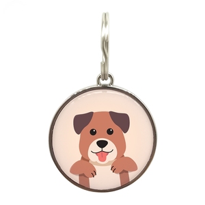 Etiqueta Metálica con Código QR Personalizado GSC 216 888 bytes, Etiqueta RFID NFC para Mascotas, Llavero de Rastreo de Animales - Product Image 5