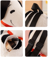 Sac à dos en peluche Snoopy personnalisable de haute qualité, 35 cm, super doux en coton PP, unisexe, pour enfants de 14 ans et plus, cadeau d'anniversaire, sac poupée