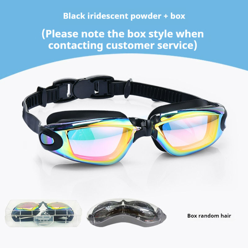 Étui à lunettes rose coloré noir