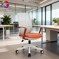 Chaise de bureau ergonomique de direction avec base en acier, fonctionnalités réglables, design moderne, dossier haut de gamme imperméable