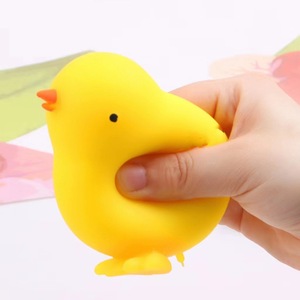 2025 Squishy Chick Soft Fidget <b>Squeeze</b> Toy Sensory Cute Cartoon Chicken Pressure Reduce Stress Relieve <b>Squeeze</b> <b>Ball</b> Stress <b>Ball</b> - Product Image 3