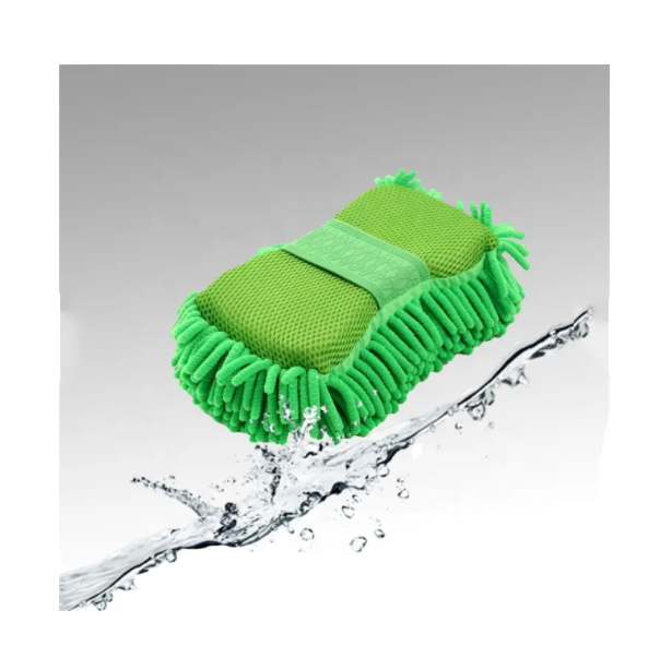 Car Wash Glove Microfiber Chenille Sponge