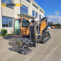 Máquina Perforadora Direccional Horizontal Pequeña Goodeng de 32 Toneladas GS320-LS para Tuberías Subterráneas y Proyectos sin Zanjas