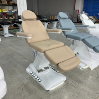 Cama de Masaje Curva en Forma de S para Salón de Belleza, Cama de Pestañas de Lujo, Muebles Premium para Salón, Cama de Masaje para Spa