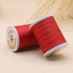 Hongqiao độ bền cao polyester Filament sáp chủ đề 630d/3 30g co rút thấp Polyester Filament sáp chủ đề - Product Image 1