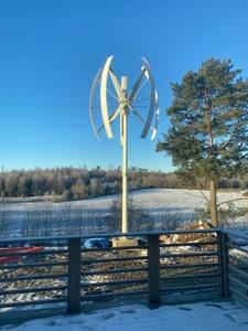 Ukraine Poland CE chứng nhận MPPT 10KW dọc Cối Xay Gió Máy phát điện Hot Bán trang trại sử dụng vawt Tua Bin Gió cho điện nhà 5KW - Product Image 2