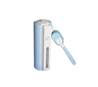 Mini banco de energía 5000mAh con linterna súper brillante, cargador portátil de carga rápida PD de 22,5 W, luz de emergencia al aire libre