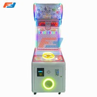 Machine de jeu à billes en métal à prix d'usine, machine d'arcade à monnayeur pour capsules de jouets de 100 mm, interface anglaise, garantie 1 an