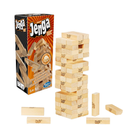 Jeu Jenga original pour 1 joueur supplémentaire, à partir de 6 ans, blocs en bois, tour à empiler, fête en famille, artisanat en bois pour enfants, mural, personnalisable