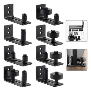 Guide multifonctionnel <span class=keywords><strong>de</strong></span> plancher <span class=keywords><strong>de</strong></span> <span class=keywords><strong>porte</strong></span> <span class=keywords><strong>de</strong></span> grange coulissante en acier 8 en 1 pour le fond - Product Image 6