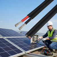Kabel Panel Surya Tembaga DC PV Inti Tunggal Ganda H1Z2Z2-K untuk Konstruksi Sistem Tenaga Surya dan Pengkabelan Industri